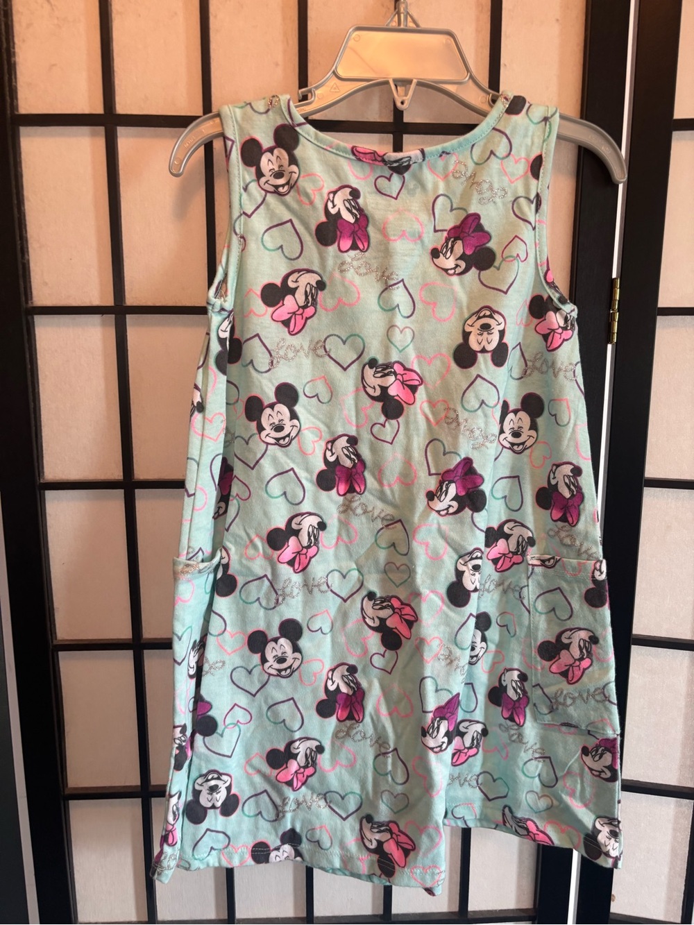 Disney jumping Bean limited edition girls Minnie Mouse print sleeveless sundress